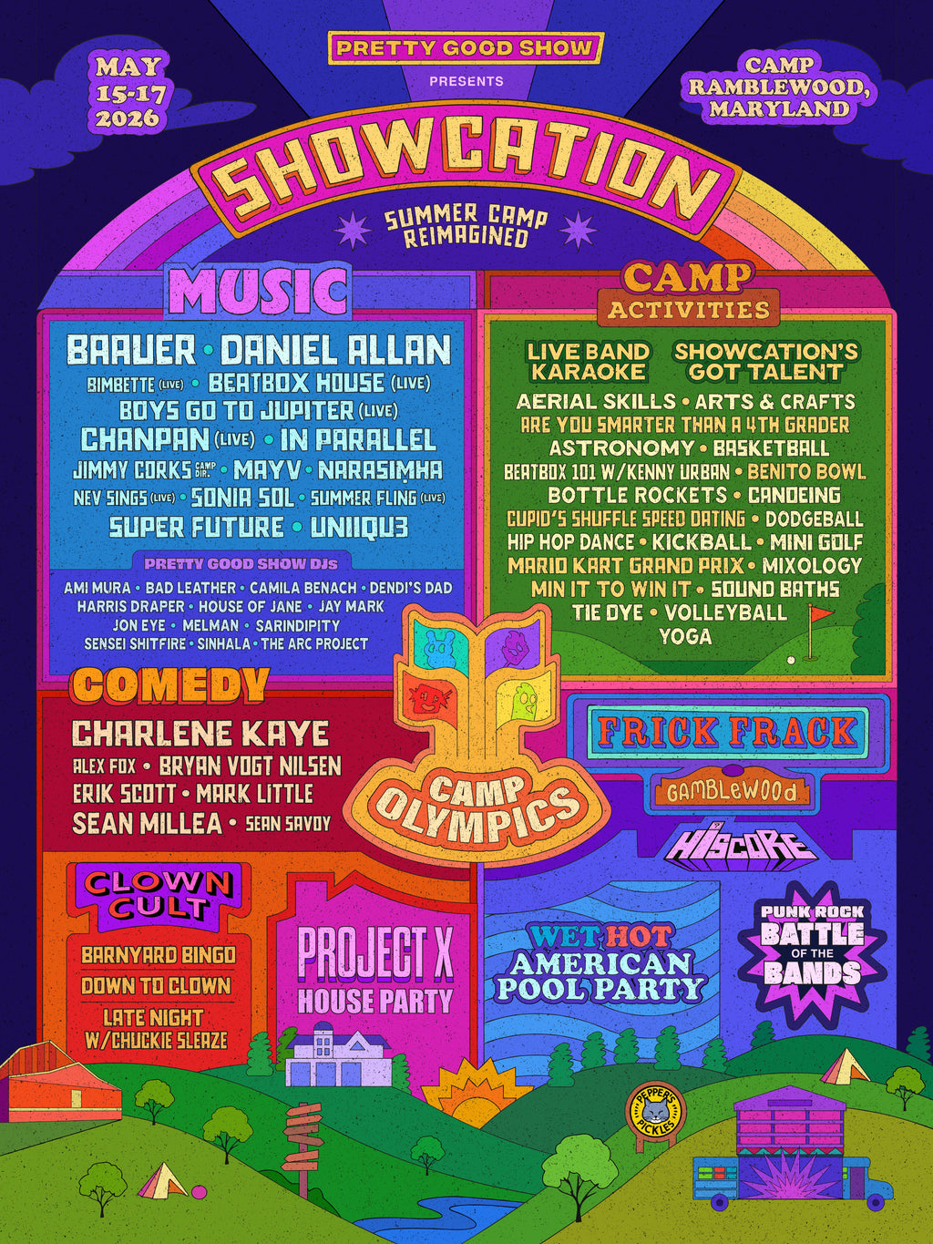 2026 Lineup Poster
